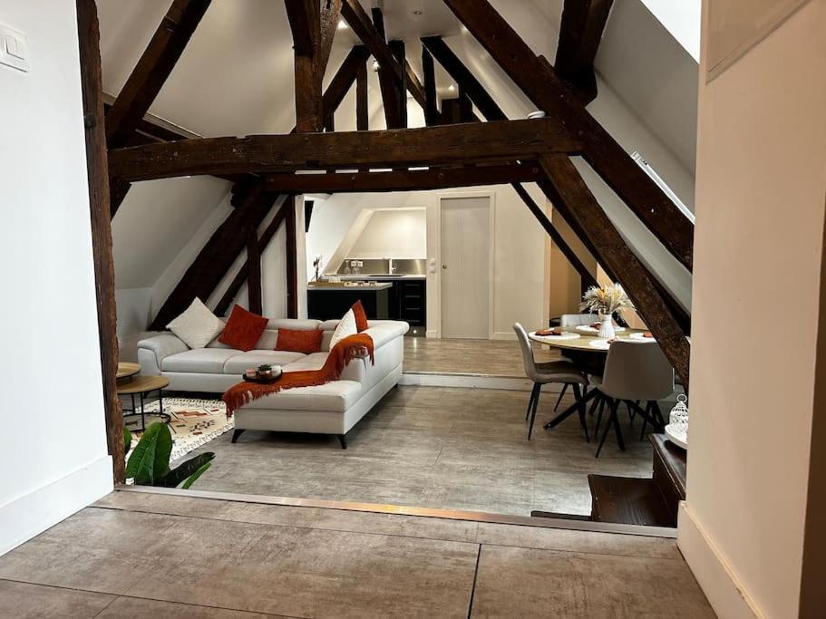 샤르트르 Charme, Poutres Et Elegance 아파트 외부 사진