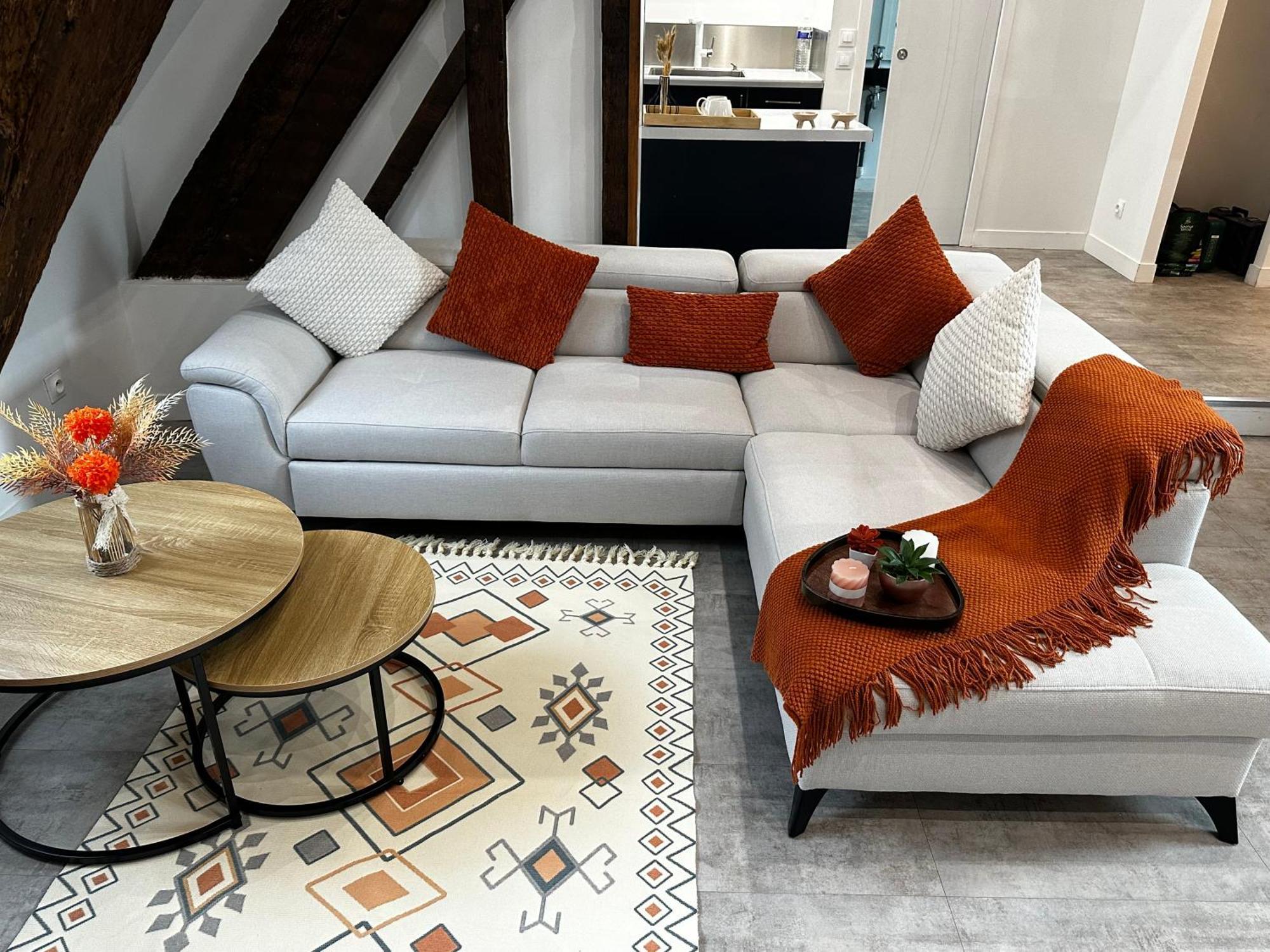 샤르트르 Charme, Poutres Et Elegance 아파트 외부 사진